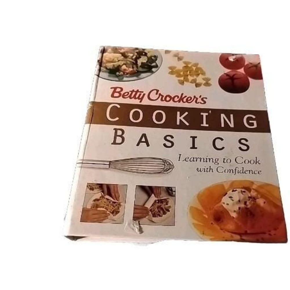 Vntg Betty Crocker Cookbook Cooking Basics 1st Ed. 2000 Spiral‎ Bound hardcover